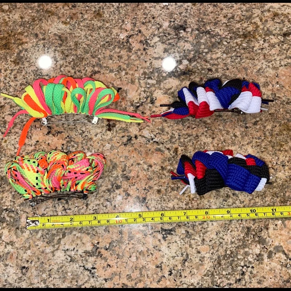 Set of 4 Bow Hair Berets